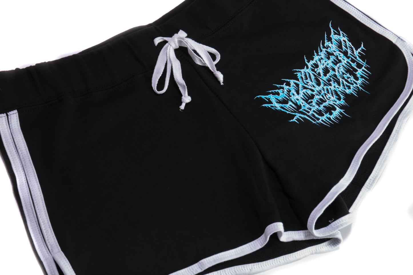 Encased In Ass Women's Shorts (Black/White)
