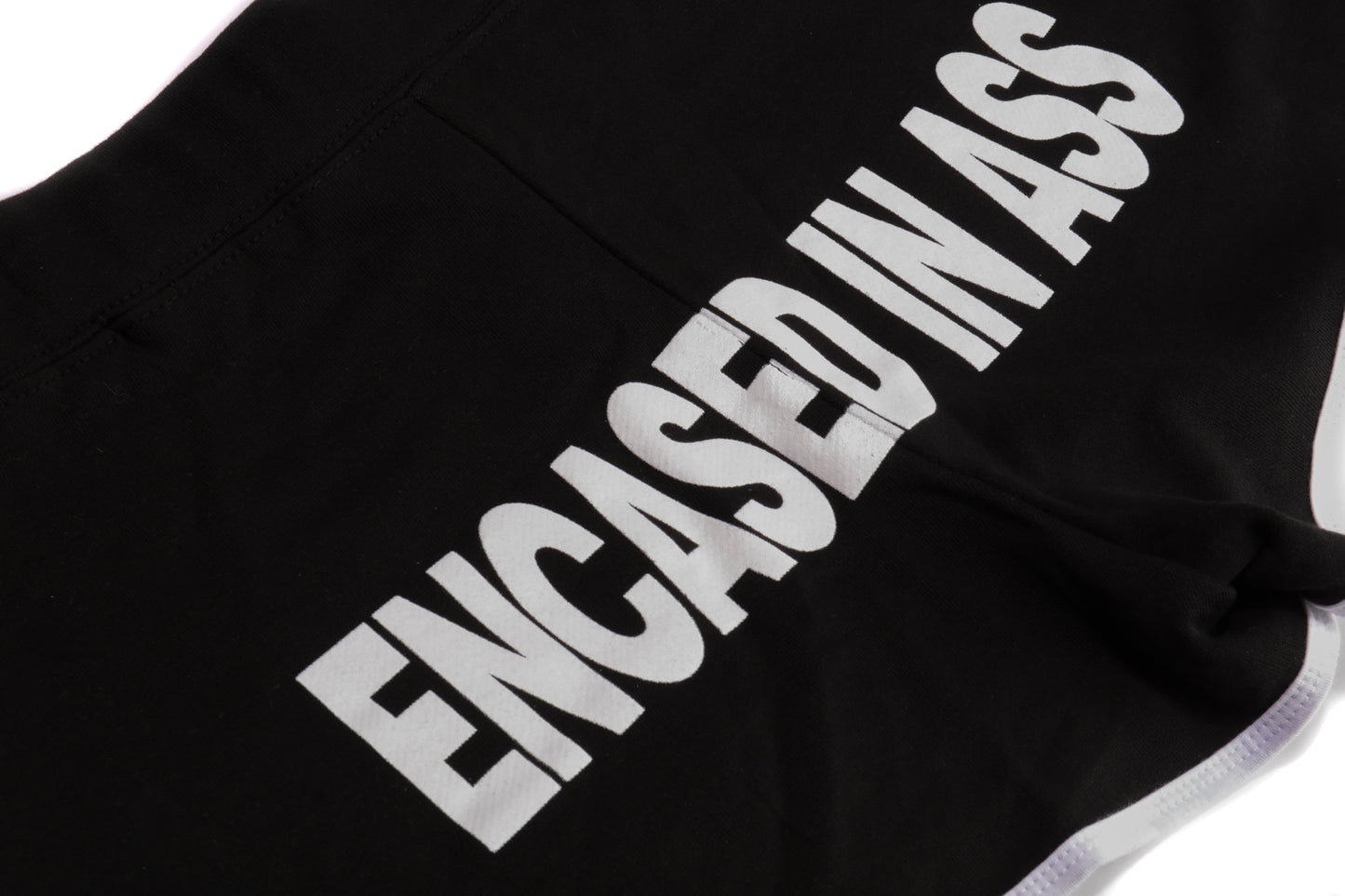 Encased In Ass Women's Shorts (Black/White)