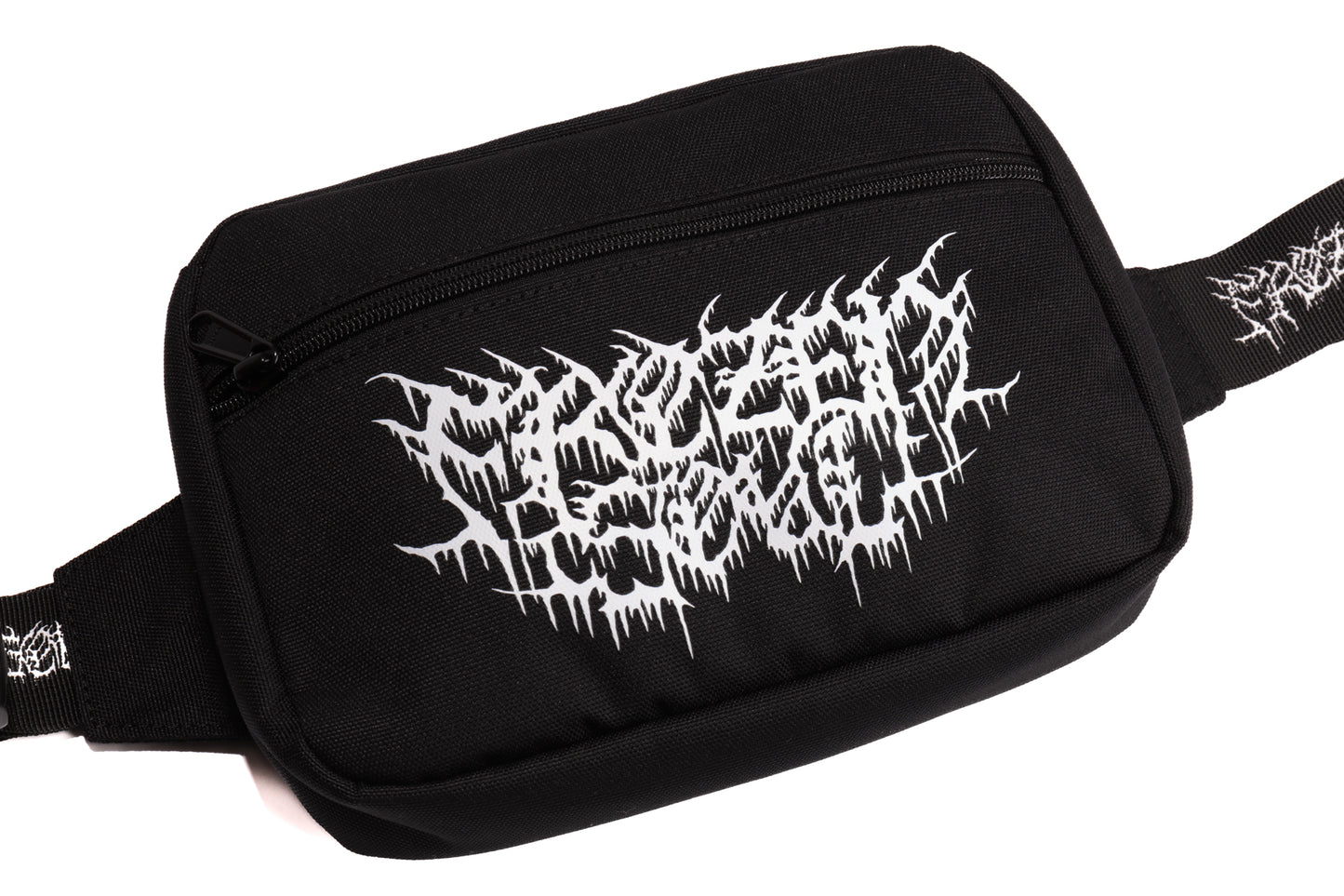 Skullflake Crossbody Bag (Black)
