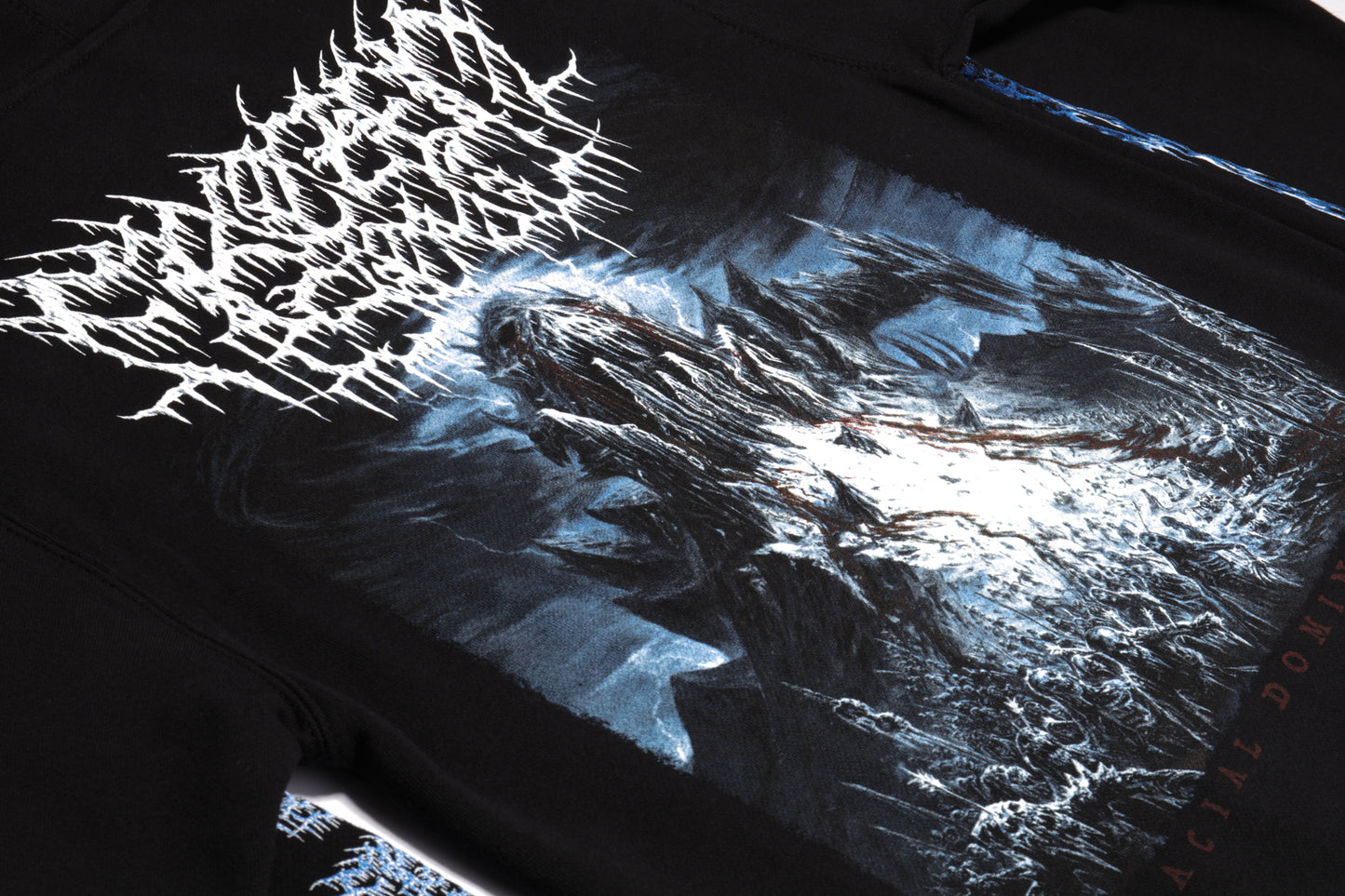 Glacial Domination Pullover Hoodie (Black)