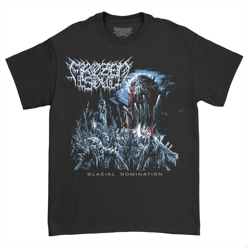 Glacial Domination Single Art T-Shirt (Black) – Frozen Soul