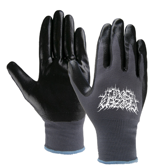 Logo Strangler Work Gloves (Gray)